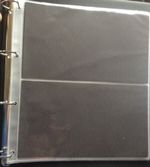 30 x Kestrel First Day Cover Pages FDC pages with Margin - Double Pocket Sleeves