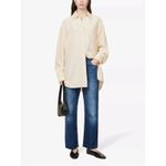 me+em Raw Hem Straight Leg Organic Cotton Jeans size 27