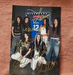 KATSEYE Autographed Signed Photo POP Collection Collectibles 4*6 Limited 2025