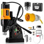 Magnetic Drill 10kg 15500N 110V Weldon 19mm [3/4″] 690RPM FI 40mm,Mag drill