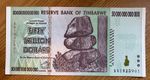 1 x 50 Trillion Dollar Zimbabwe Note. Genuine Authentic. UV checked. AA prefix.