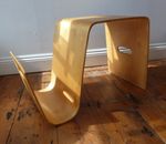 Design Plywood Coffee / Side / Magazine Table Eric Pfeiffer Vintage Mid Century