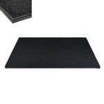 Black 3D Premium Fibre Golf Mat 150cm x 150cm (USED ONCE - £369 RRP)
