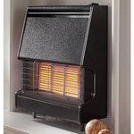 Flavel Firenza Gas Fire Black FFIRZ1MN Radiant Gas Fire 7 Year Warranty