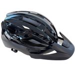 ABUS Macator Road Bike Helmet Metallic Black Adults Size Large 58-62cm New