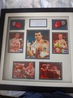 A great selection of boxing memorabilia. Inc, RICKY HATTON.