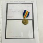 WW1 Victory Medal 77574 Private Walter Briggs Royal Army Medical Corps