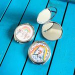 Personalised Children’s Artwork Pocket Mirror | Gift for Mum, Grandma or Nanny
