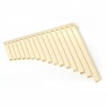 16 Pipe Pan Flute Complete Set with Bag and Guide for Lessons