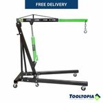 JBM Tools 2 Ton Tonne Hydraulic Folding Engine Crane Hoist Lift Lifter JBM50831