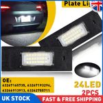 LED License Number Plate Light Canbus For BMW 1 Series E81 E87 F20 F21 Hatchback