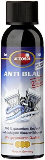 Autosol BLUING REMOVER Stainless Steel Exhaust Cleaner Colour Restorer 150ml