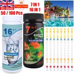 16 in 1 Drinking Water Test Kit Strips 100 cnt. Home Water Quality Test for Tap.