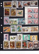 Rwanda - Small Collection of 135+ mainly Mint Stamps.