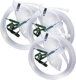 Oxygen Masks Medium Concentration Adult with 7' Tube Tubing, Pack Of 3