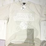 BTS Arirang World Tour T-Shirt White/Off-White Pop Clothing Merch