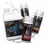 UK-EPODEX Epoxy Resin PRO Series, Clear Epoxy Resin Casting up to 2cm, 5cm, 10cm