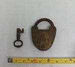 Vintage Brass Small Tumbler Padlock
