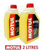2 x Motul Motocool Expert Ready to use Motorcycle Coolant & Anti Freeze 1 Litre