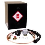 CAMPERVAN CAMPINGAZ LOCKER & BULKHEAD REGULATOR FULL KIT FOR 907 904 BOTTLE