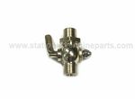 Stationary Engine Brass Petrol Diesel Fuel Tap 3/8 BSP Male Male