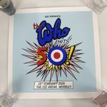 The Who Hits 50 Limited Edition Screen Print 2016 With COA 275/370