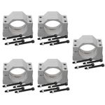 5Pcs Durable Alloy Aluminum Cnc Spindle Motor Clamp Mount Bracket