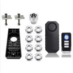 8 x M8 Fits Tentbox - ECONOMY Security Nuts + Alarm + Holder BUNDLE