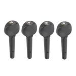 (for 1/4 Violin)4 Pcs Quality Violin Strings Shaft Tuning Pegs Accessories OU