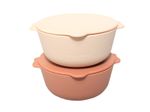 2 Pack Silicone Bowls with Lids, for Babies and Toddlers, BPA Free, Dishwasher,