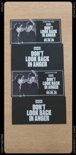 Oasis Don't Look Back In Anger Promo Ticket-Style Mini Poster Leices Square 2026