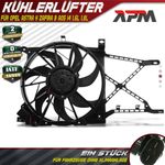 Radiator Cooling Fan Engine Cooling Fan For Vauxhall Astra G F48 F67 F35 07 69 Zafira A F75