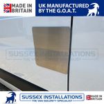 Security Shield For Mercedes Sprinter W907/W910 2018-On Left Door Brushed