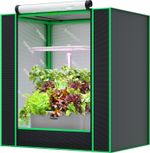 VIVOSUN Small Grow Tent 48x35x50 cm,Highly Reflective Mylar