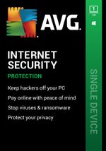 AVG Internet Security 2026, 1 PC | 1 Year for Windows