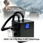 600W Ice Bath Chiller Cold Plunge Chiller PP Cotton Filter UK Plug