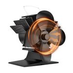 Stove Fan for Wood Burners & Multi Fuel Gas Stoves Small 4 Blade New For 2025