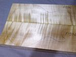 Flame Maple Carved Top for Guitar-495x340x22mm  5A  #F976 Luthier Tonewood