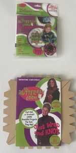 Butterfly Looms, medium and small with Instruction CD and needle. 