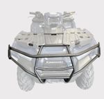 HYPER Front Bumper Kawasaki KVF750 2025 2026 ATV Black Powder Coated Steel