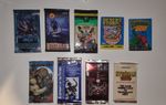 9 Random Unopened Non Sport Trading Card Booster Packs: early 90s To Now