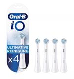 Oral-B iO Ultimate Clean Replacement Toothbrush Heads Pack of 4 WhiteUK