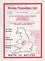 WRYTON WRESTLING - @ City Hall, Digbeth 10th Dec 1970 Royals Deep River Bartelli