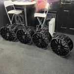 Ex Display 19" Mercedes AMG C63S Style Black Pol lip Alloys 8,5J ET45 Aclass CLA