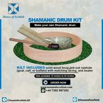 SHAMANIC DRUM MAKING KIT | HARMONIC SHAMAN DRUM | GOAT, CALF/BUFFALO SIZE 8- 22