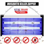 HANGING COMMERCIAL INSECT KILLER 40W ELECTRIC UV FLY KILLER BUG ZAPPER W/ CHAIN