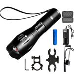 YZYOE Rechargeable 850NM Infrared Tactical Flashlight, 850 Infrared Hunting Ligh