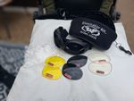Motorcycle Goggles With Detachable Lenses
