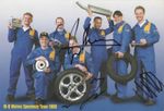 WOLVERHAMPTON WOLVES SPEEDWAY SIGNED 8x6 1999 TEAM PHOTO+COA*JORGENSEN*KARLSSON*