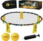 Roundnet Game Set LED Light Up Version Portable Outdoor Game for Beach & Garden